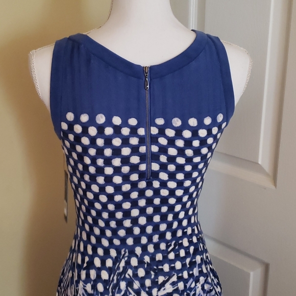 NIC & ZOE red, white and blue dress - Picture 4 of 7